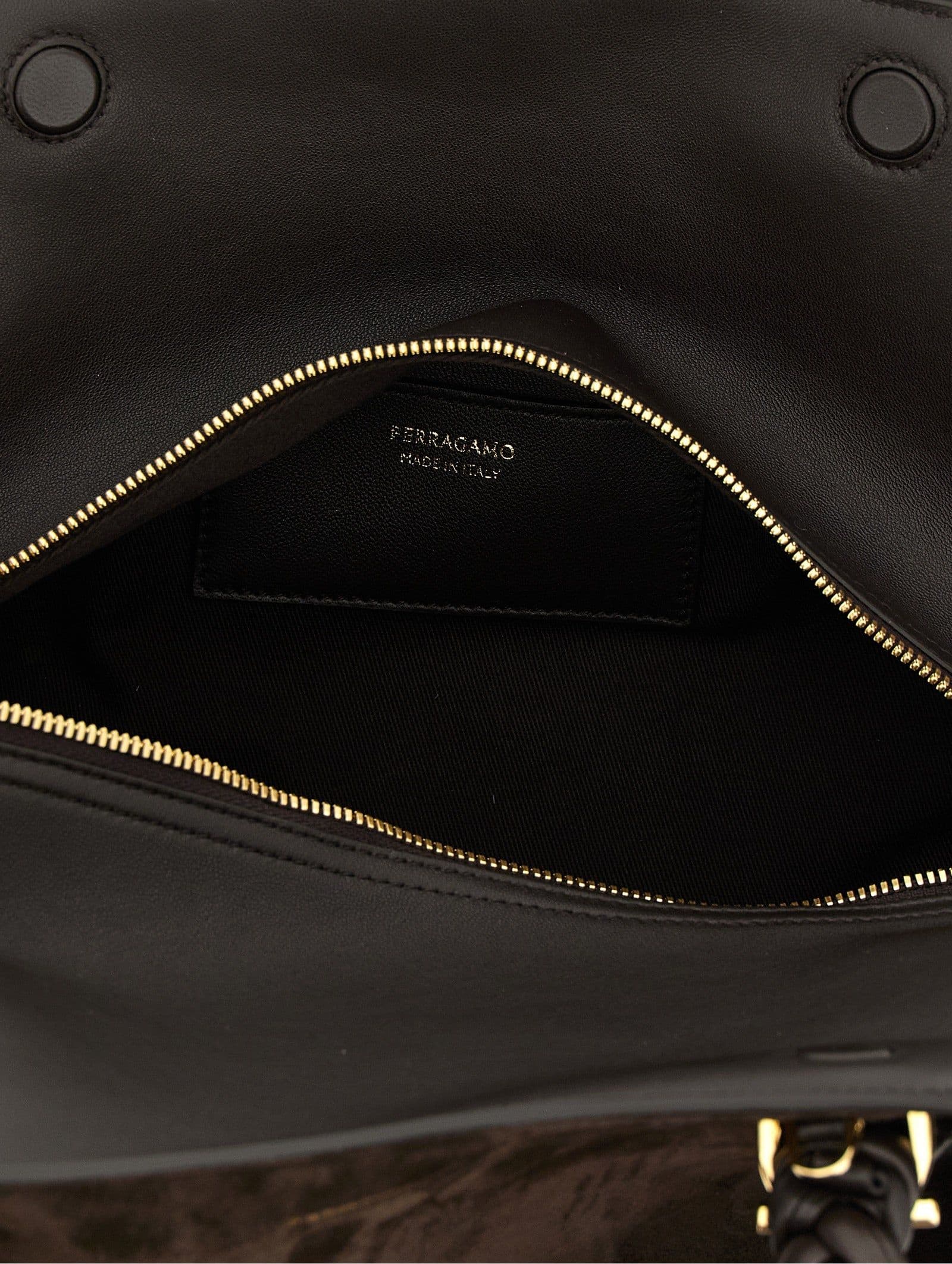 Brown Goatskin Handbag - 4