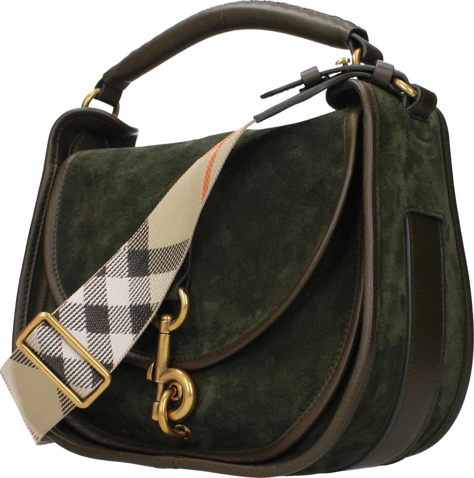 Green Leather Handbag - 2