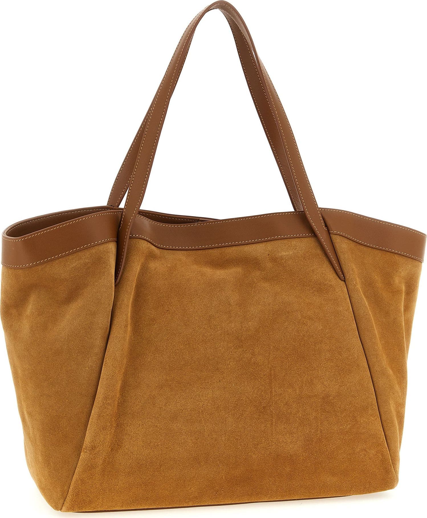 Brown Polyethylene Tote Bag - 2