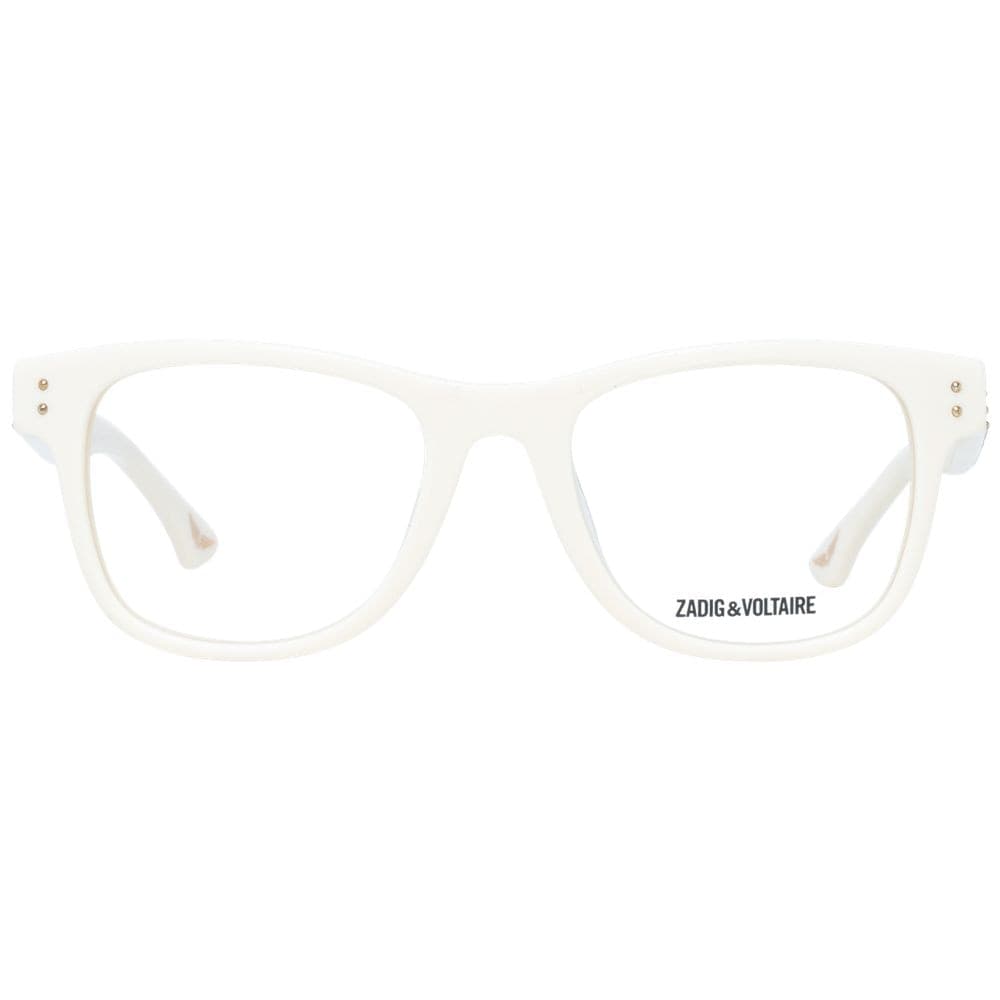 Cream Plastic Glasses (Frames) - 2