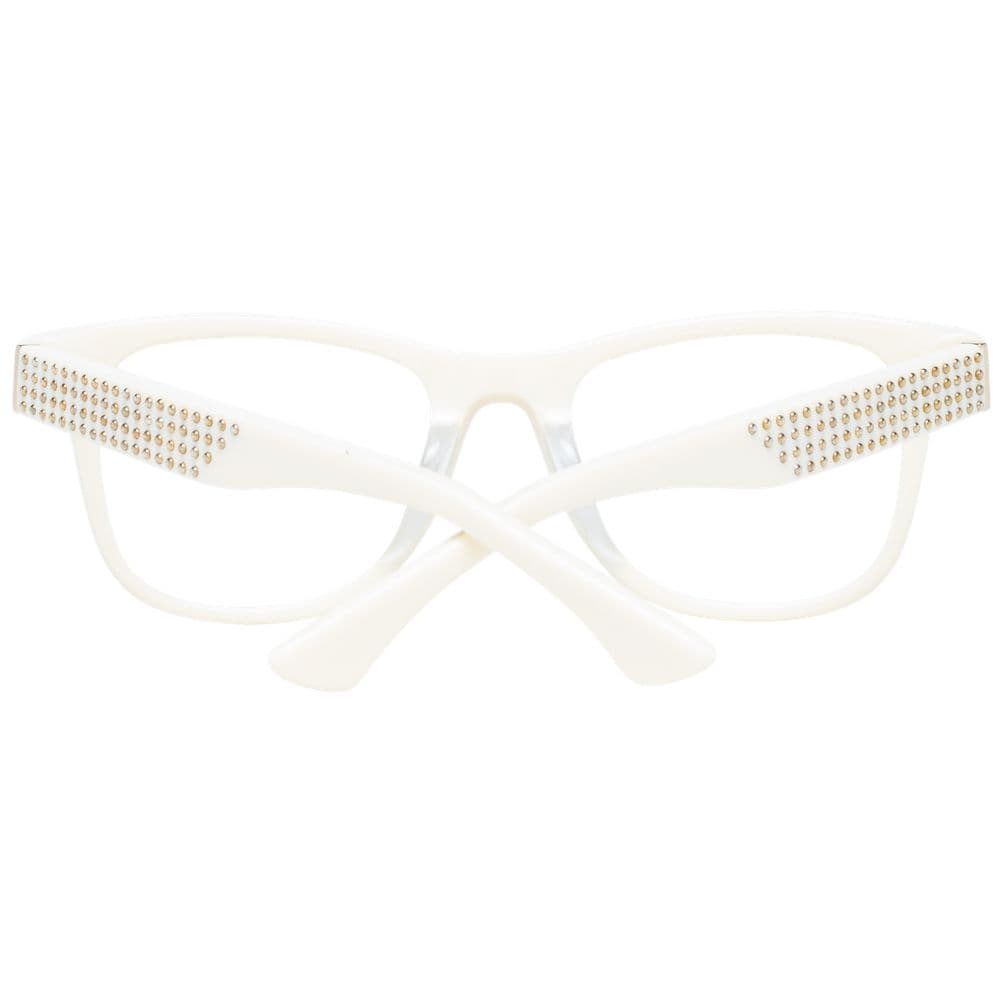 Cream Plastic Glasses (Frames) - 3
