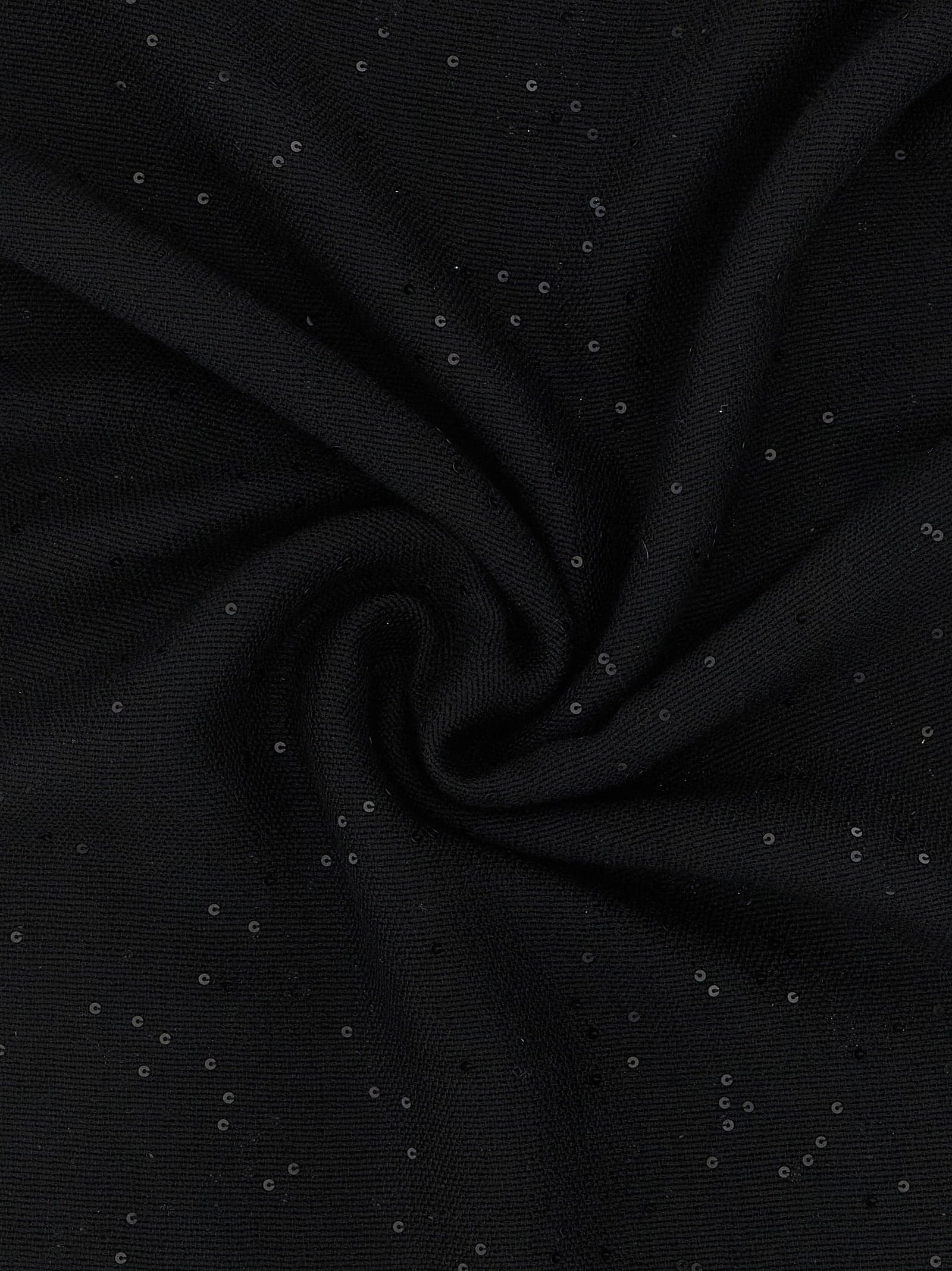 Black Cashmere Scarf - 2
