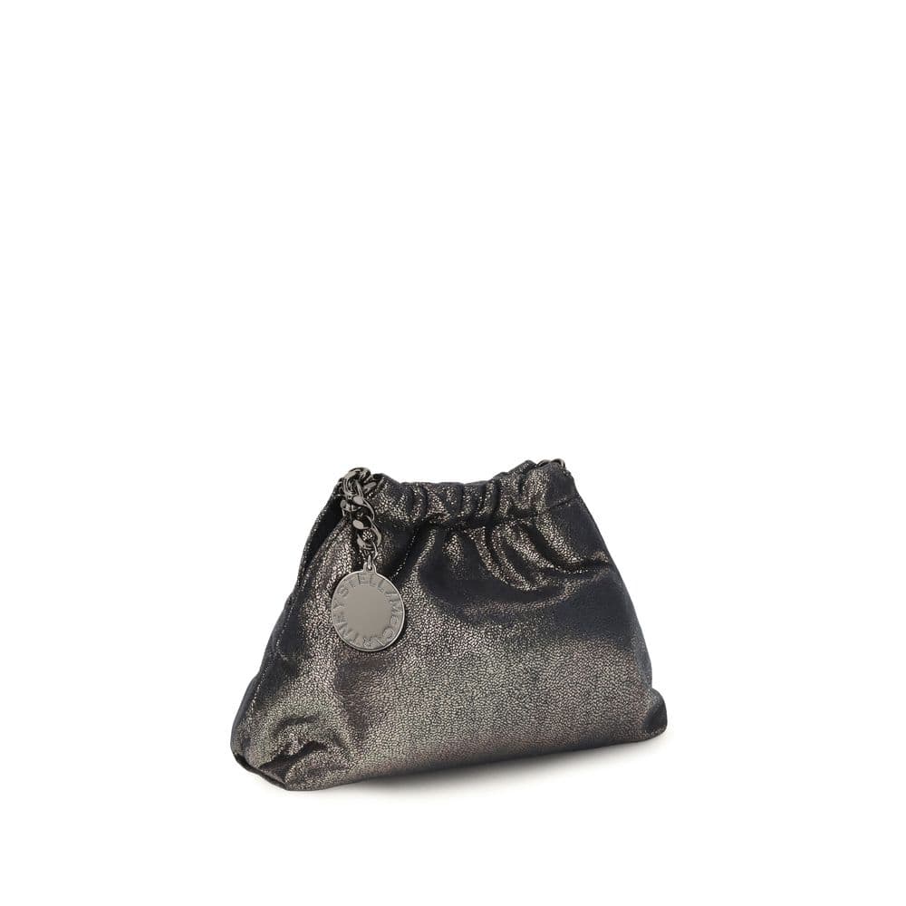 Blue Polyester Shoulder Bag - 2
