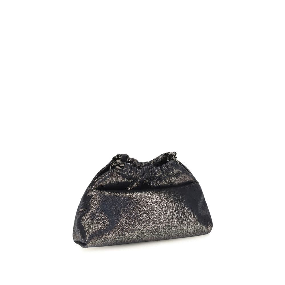 Blue Polyester Shoulder Bag - 3