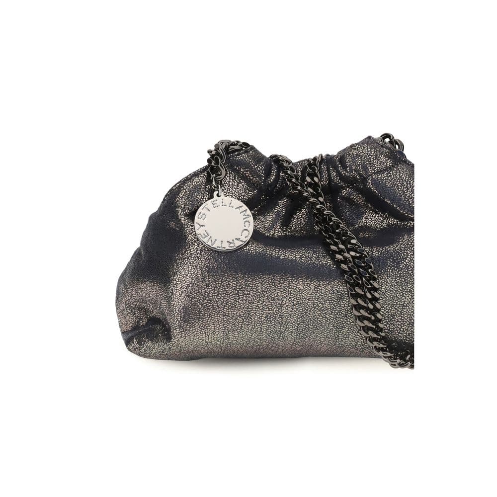 Blue Polyester Shoulder Bag - 4
