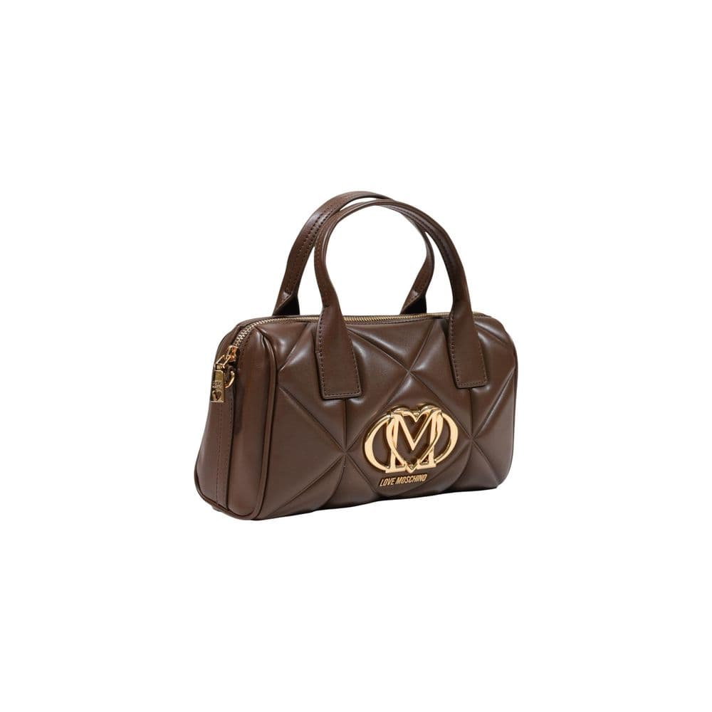 Brown Polyethylene Handbag - 3