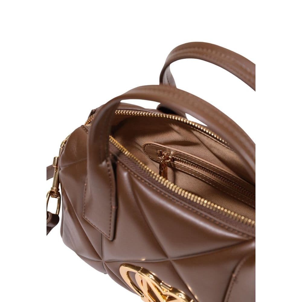 Brown Polyethylene Handbag - 5