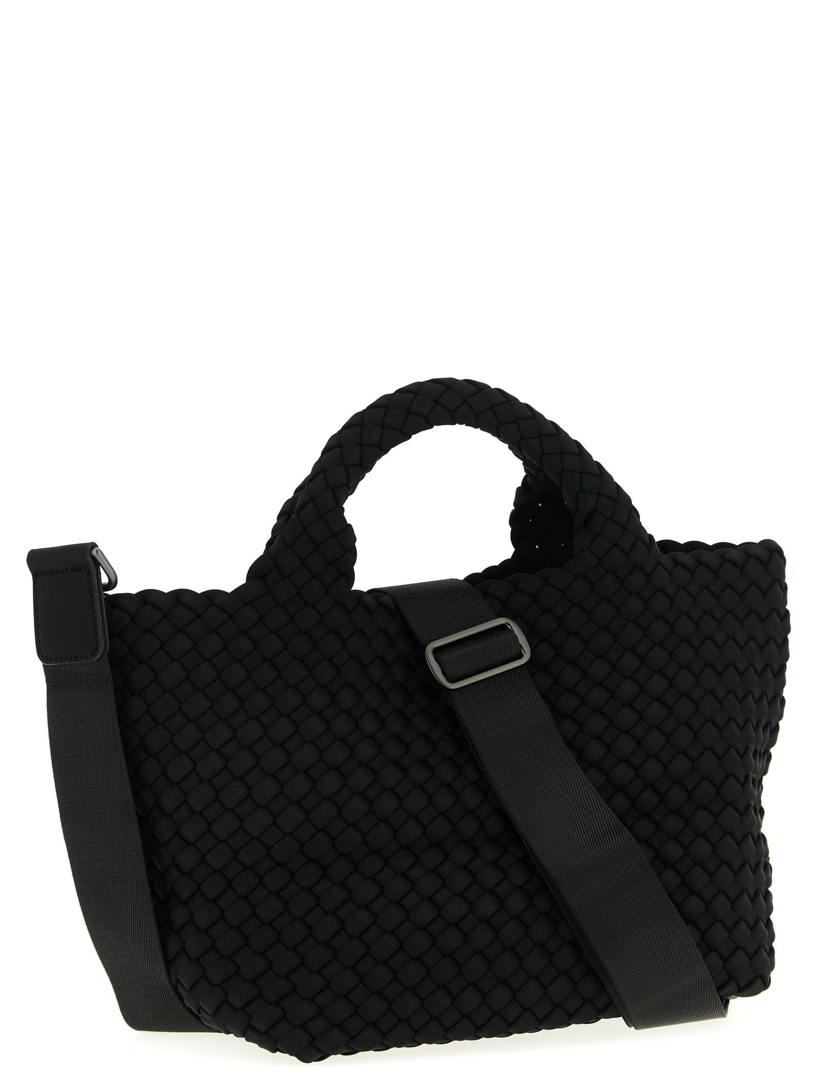 Black Neoprene Tote Bag - 2