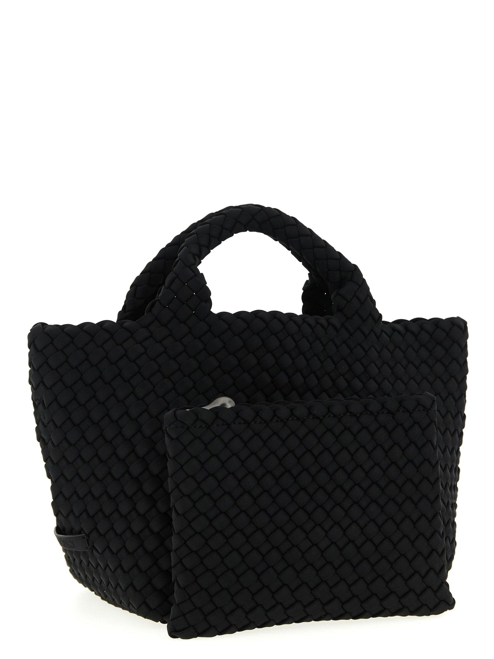 Black Neoprene Tote Bag - 3