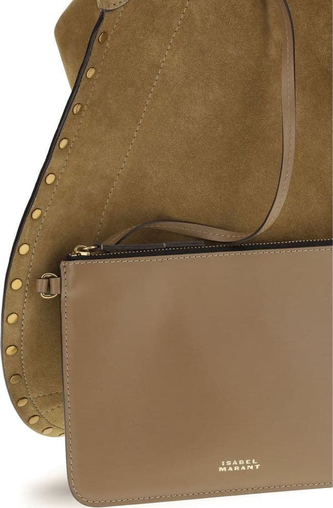 Brown Calf Leather Bos Taurus Shoulder Bag - 4