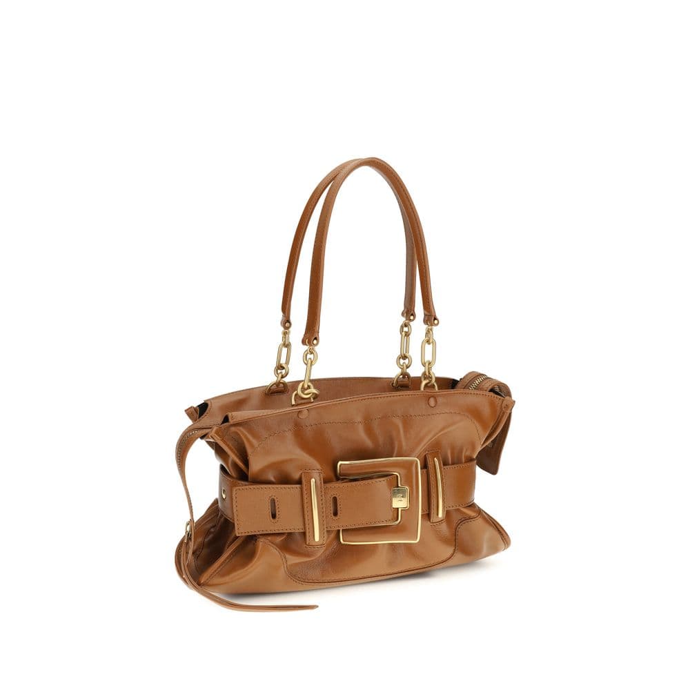 Brown Calf Leather Bos Taurus Handbag - 2