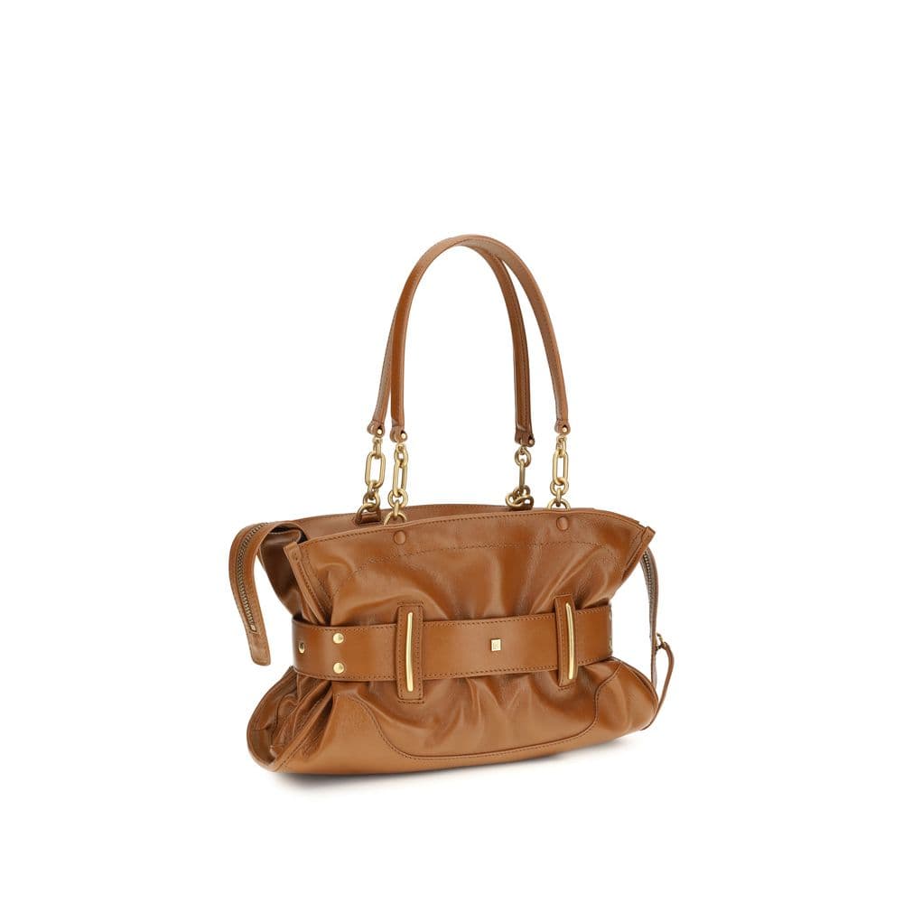 Brown Calf Leather Bos Taurus Handbag - 3
