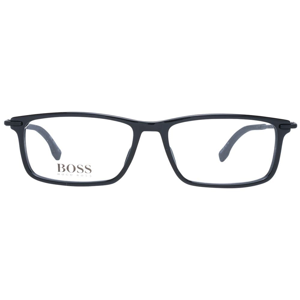 Black Plastic Glasses (Frames) - 2