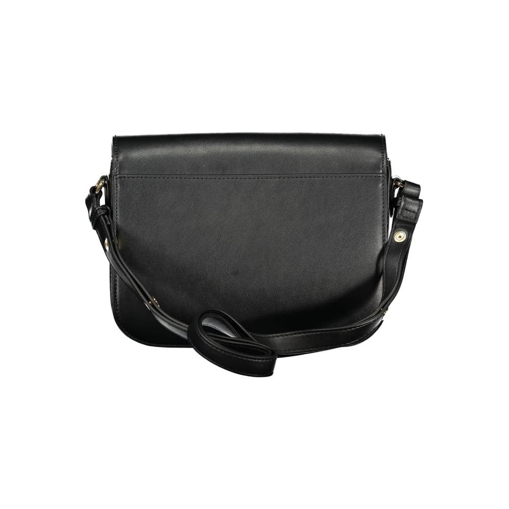 Black Polyurethane Women Handbag - 2