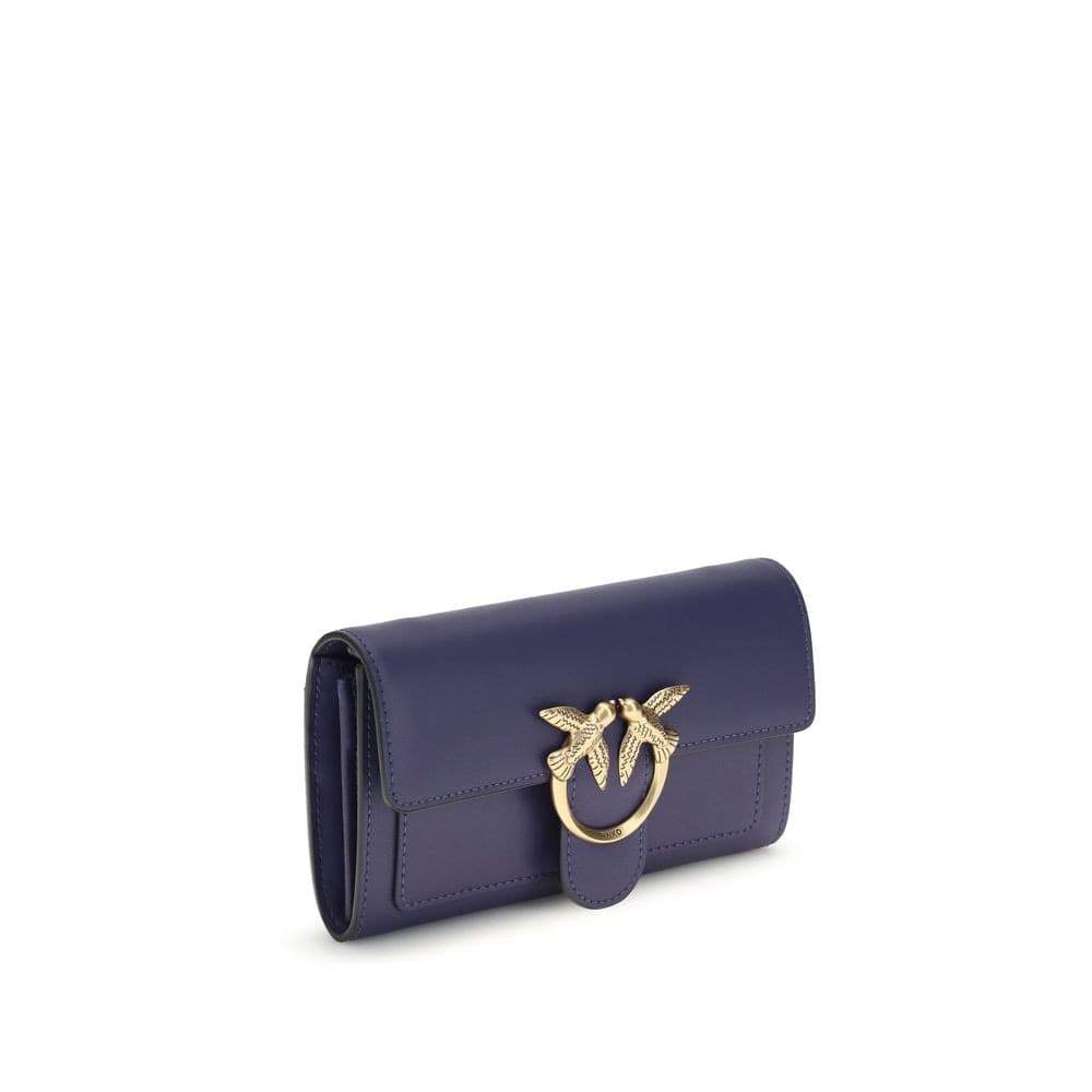 Blue Calf Leather Bos Taurus Wallet - 2
