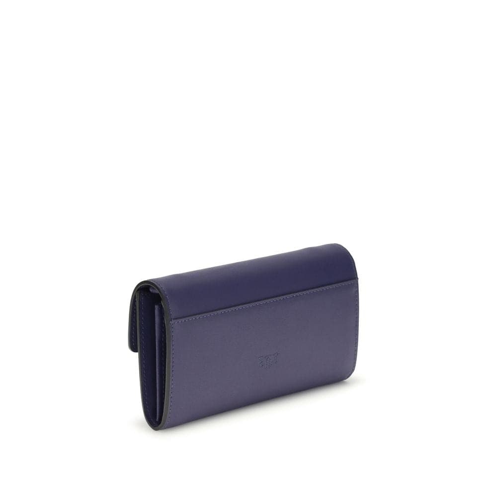 Blue Calf Leather Bos Taurus Wallet - 3