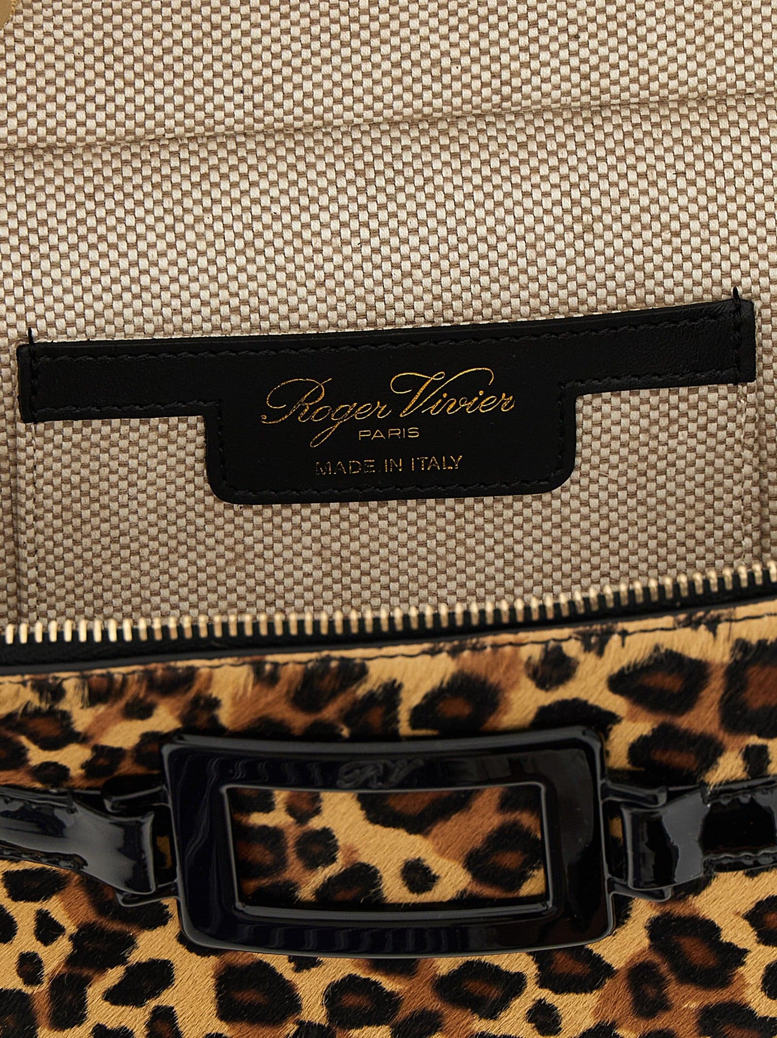 Multicolor Calfskin Handbag - 4