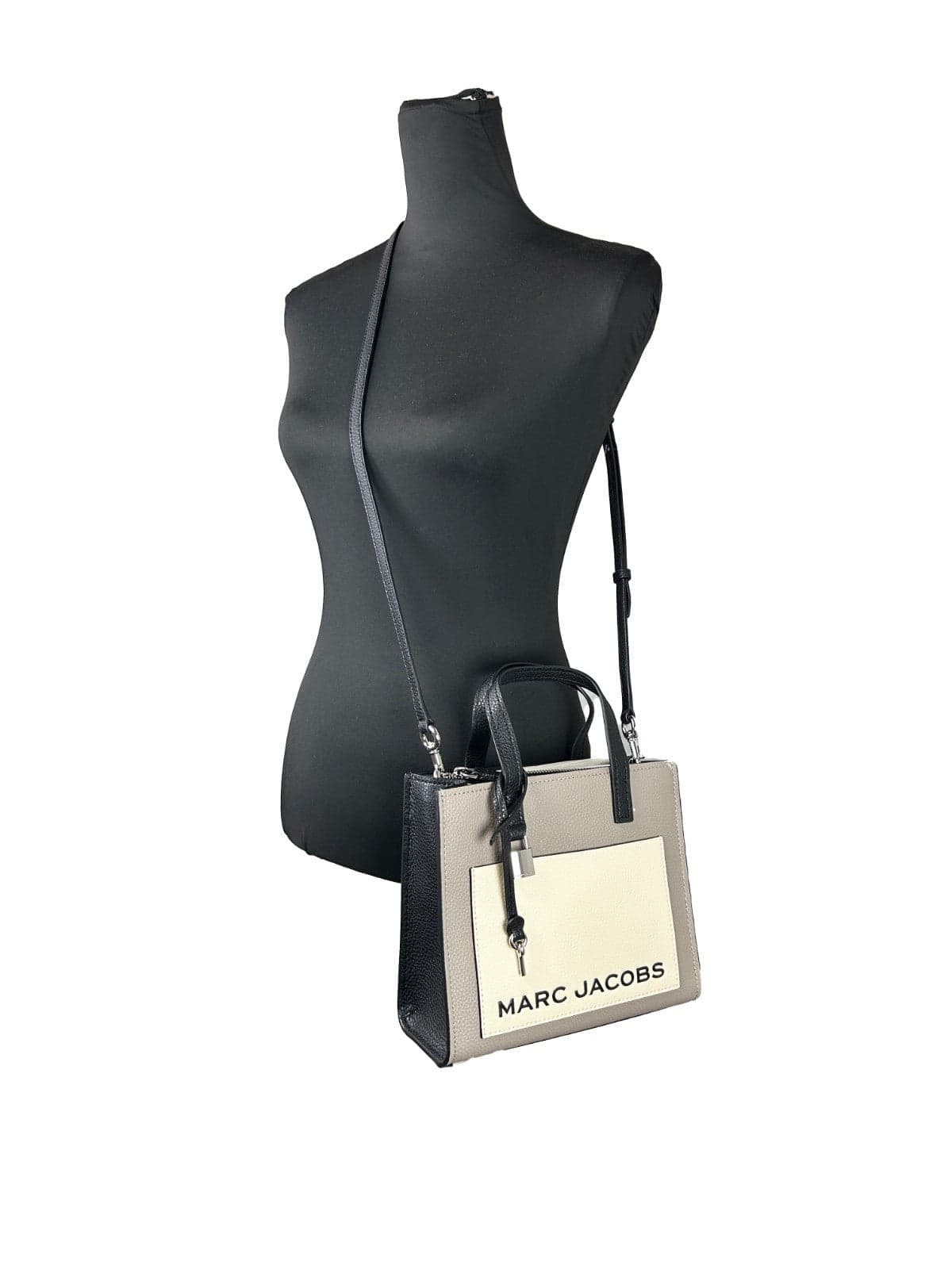 Marc Jacobs Grind Mini Leather Tote Crossbody Bag - 4