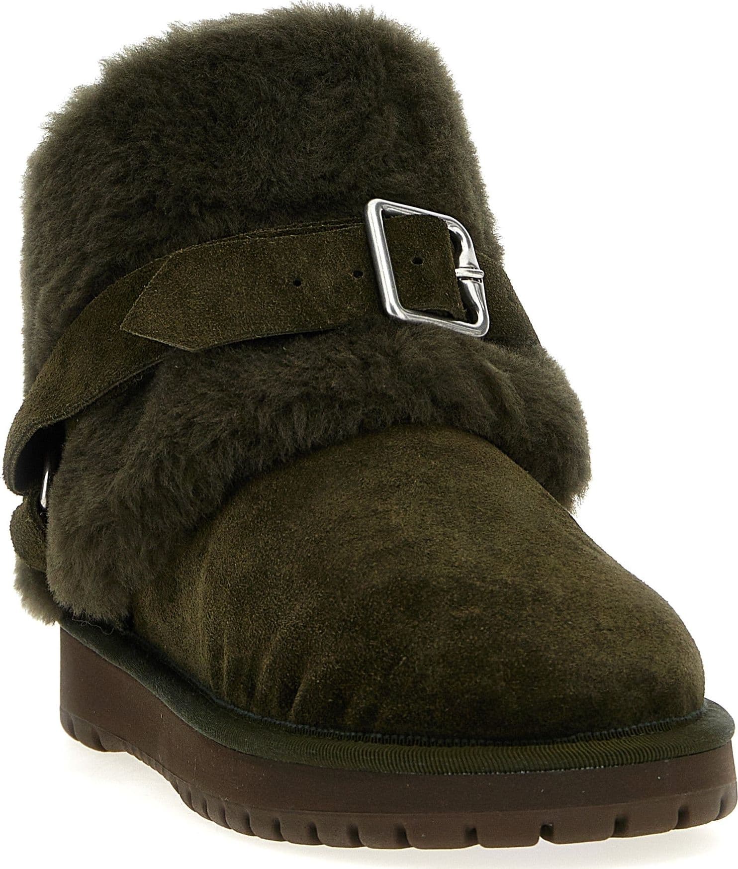 Bicolor Leather Ankle Boots - 2