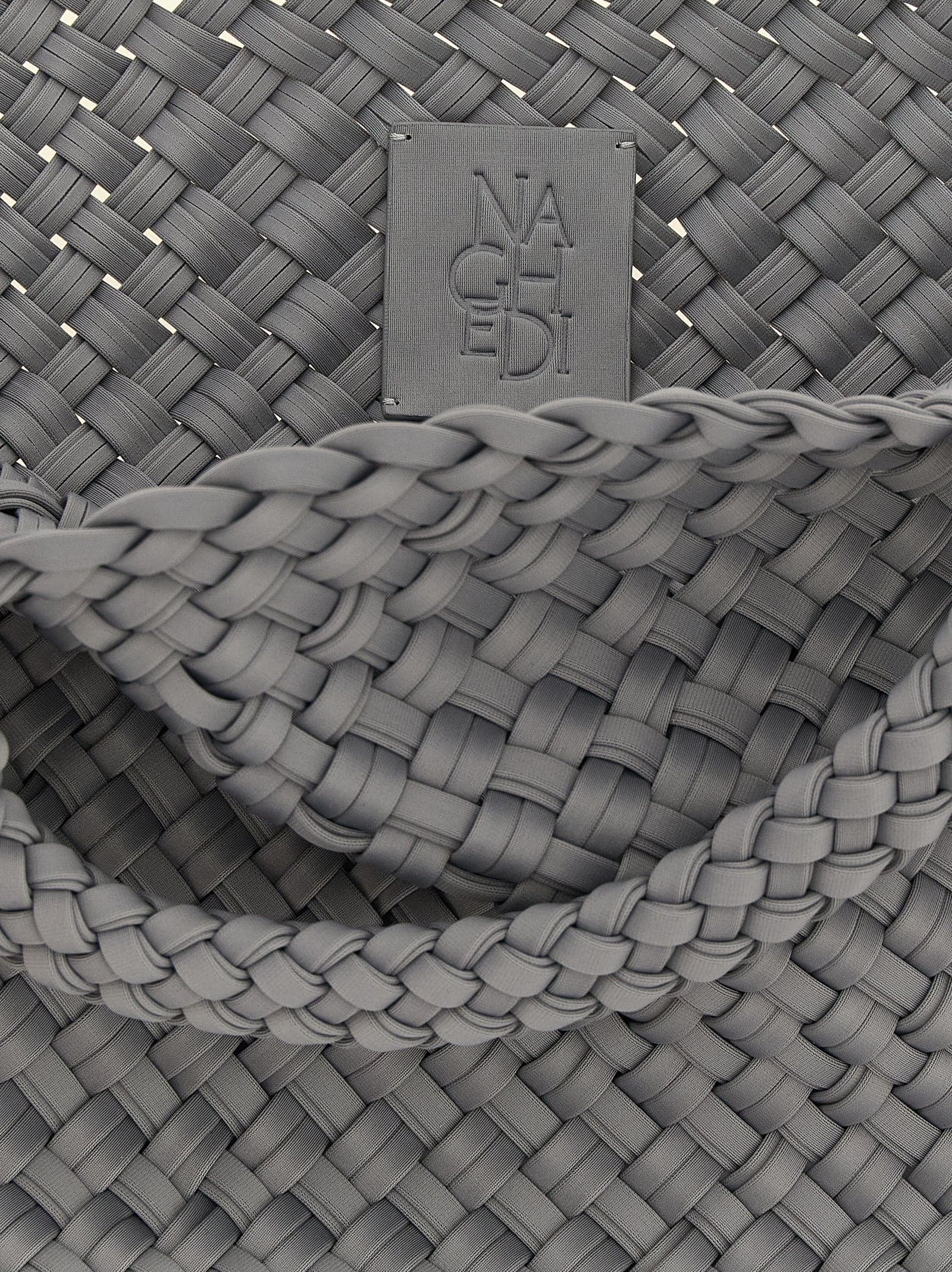 Gray Nylon Tote Bag - 4