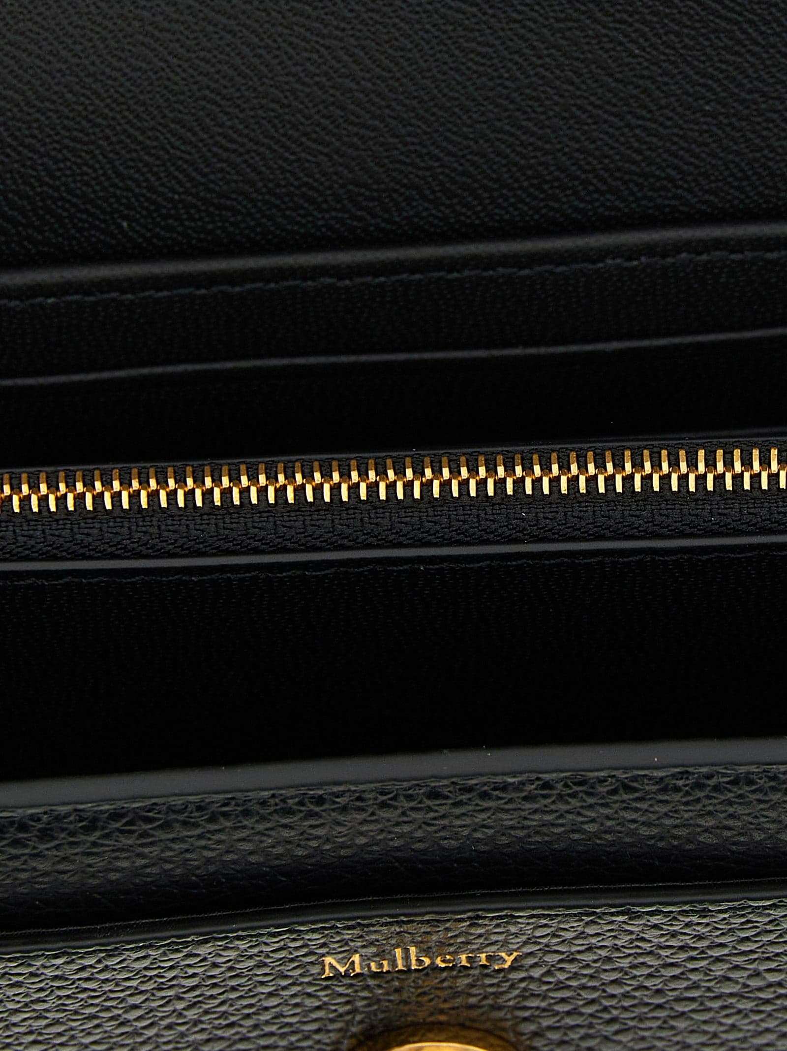 Black Bovine Leather Cardholder - 3