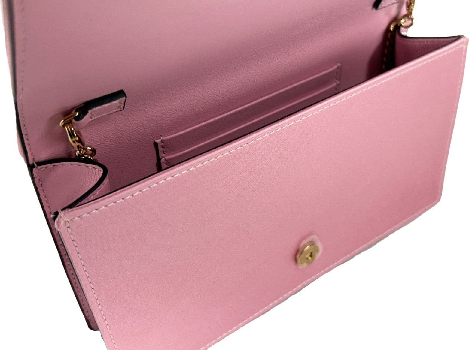 Versace Medusa Crystal Satin Mini Chain Crossbody Bag Purse - 4