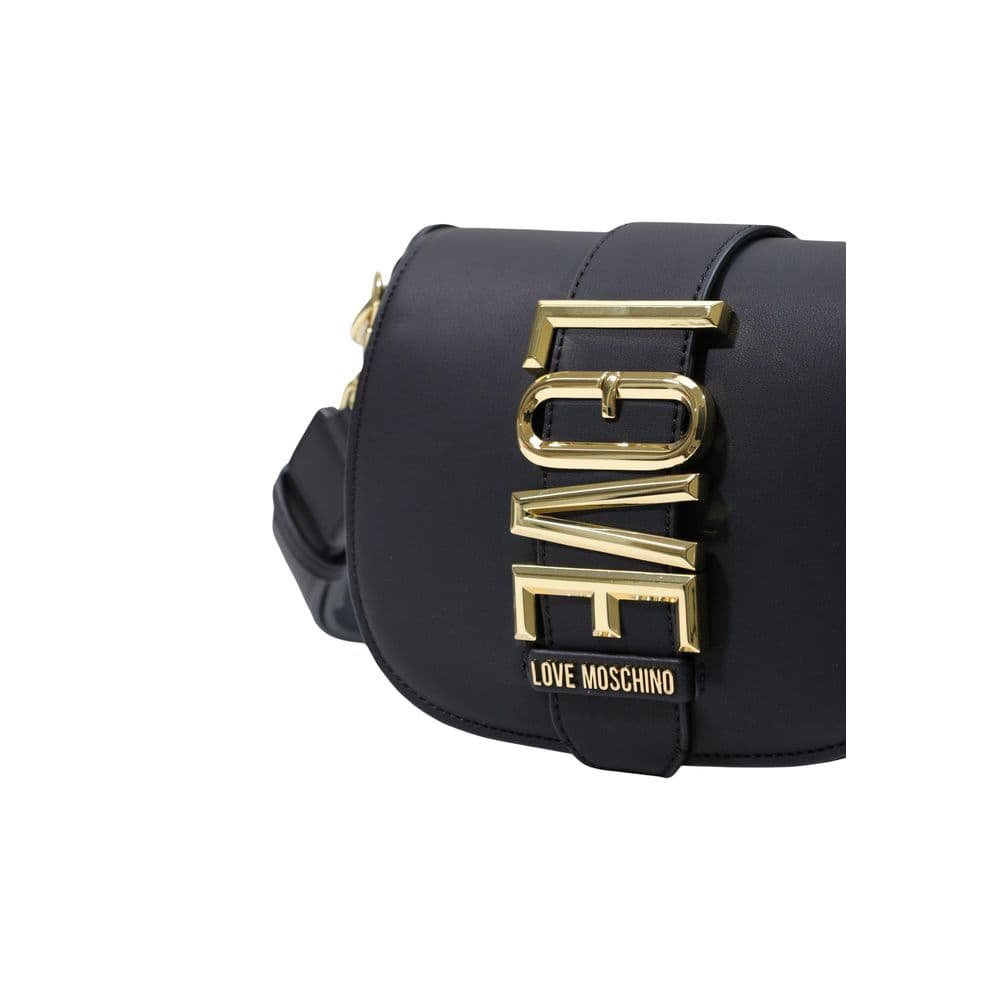 Black Polyethylene Handbag - 4