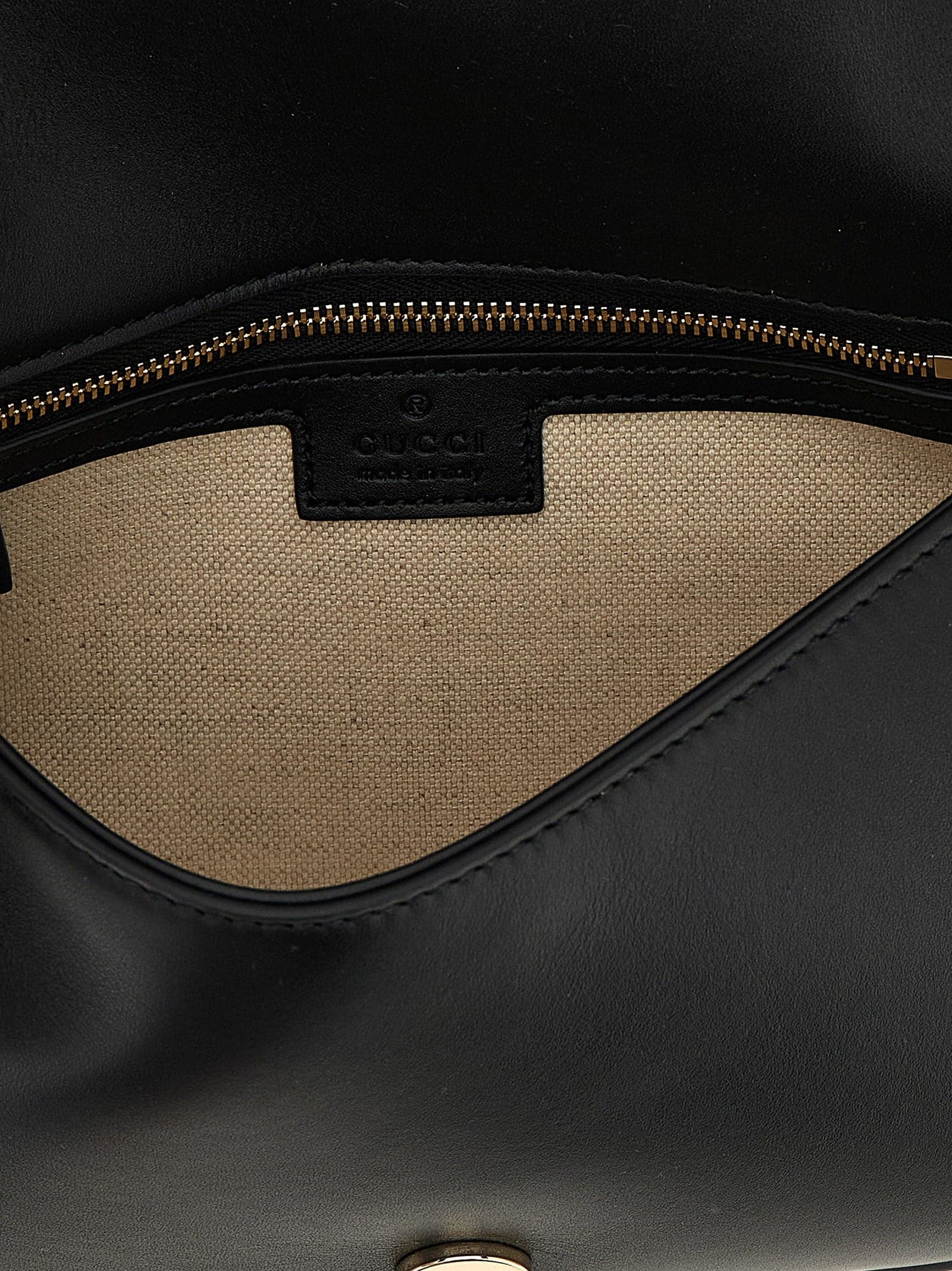 Black Calfskin Shoulder Bag - 4