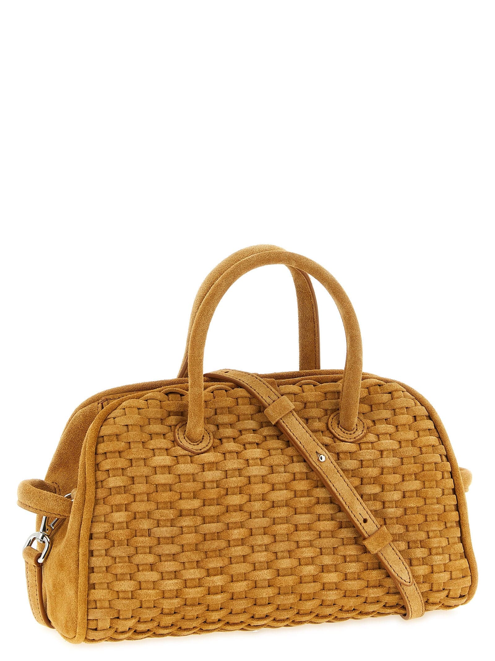 Beige Calfskin Handbag - 2