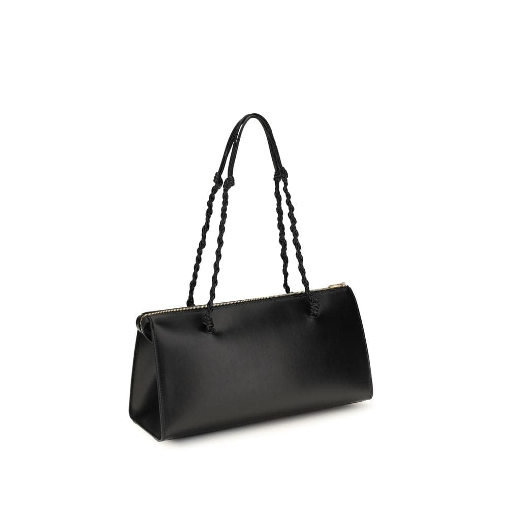 Black Calf Leather Bos Taurus Shoulder Bag - 3