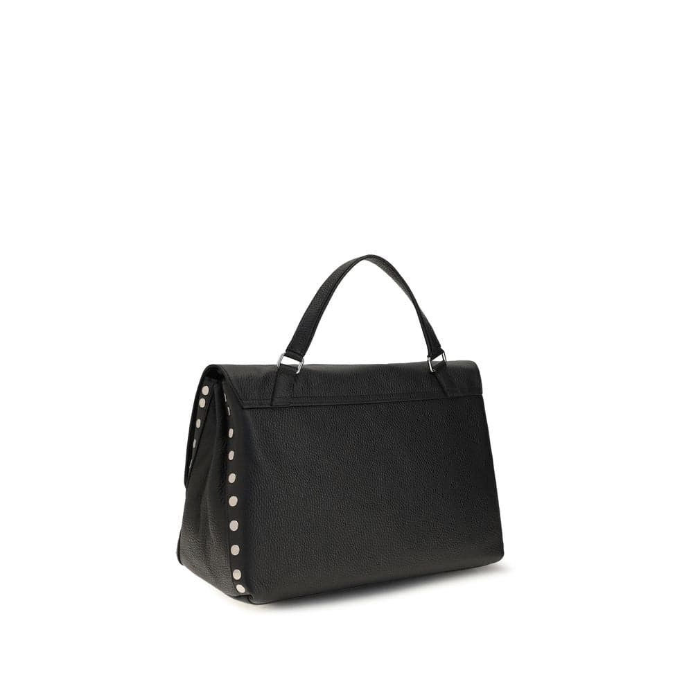 Black Calf Leather Bos Taurus Handbag - 3
