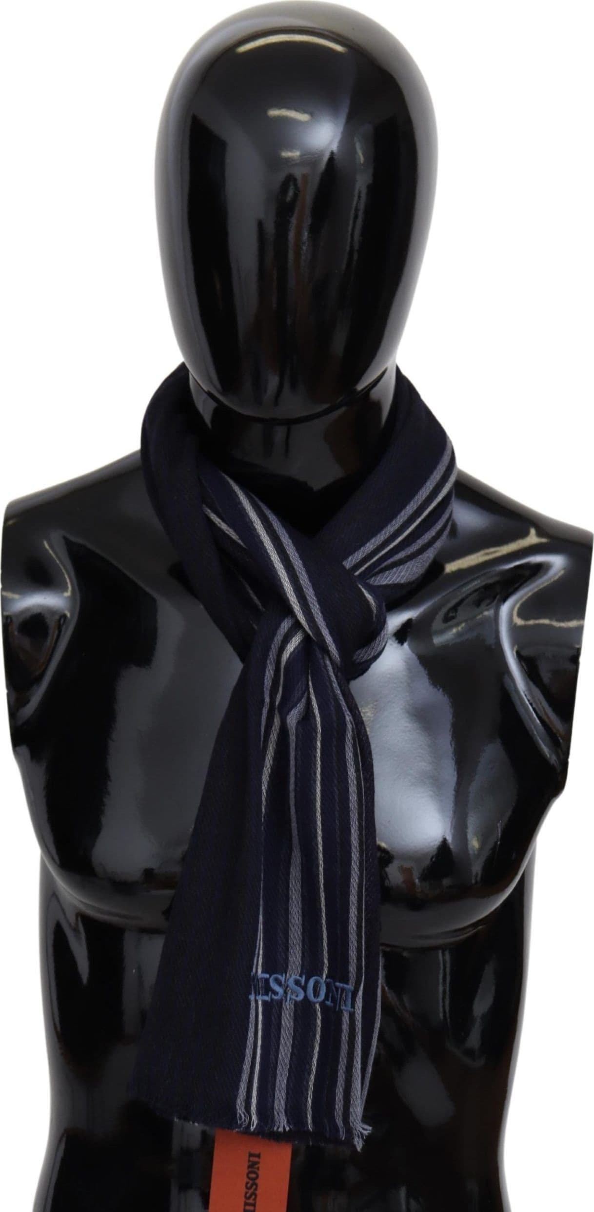 Multicolor Wool Striped Unisex Wrap Fringes Shawl - 4