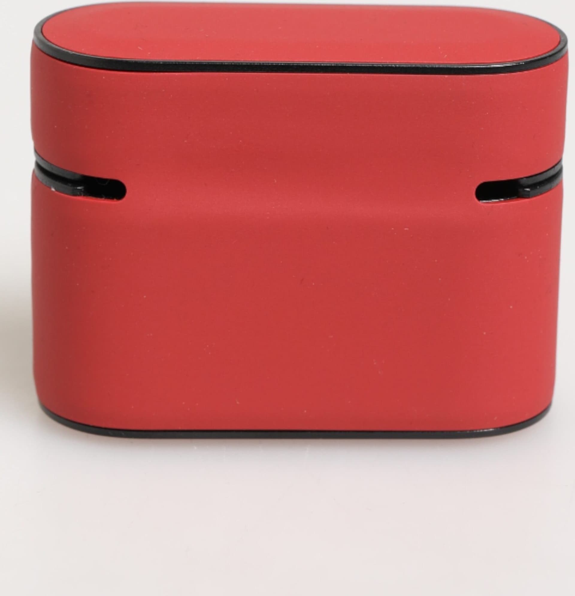 Red White Silicone Embossed Logo Accessory Airpods Case - 5
