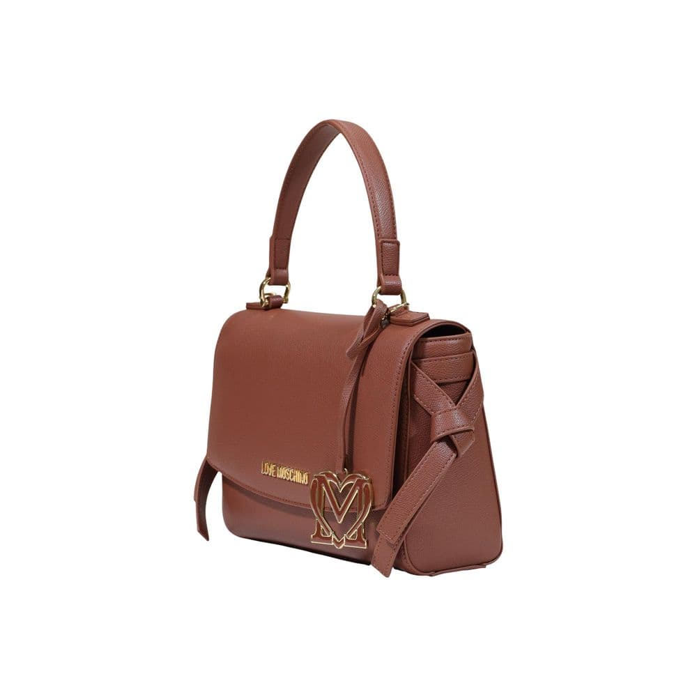 Brown Polyethylene Handbag - 2