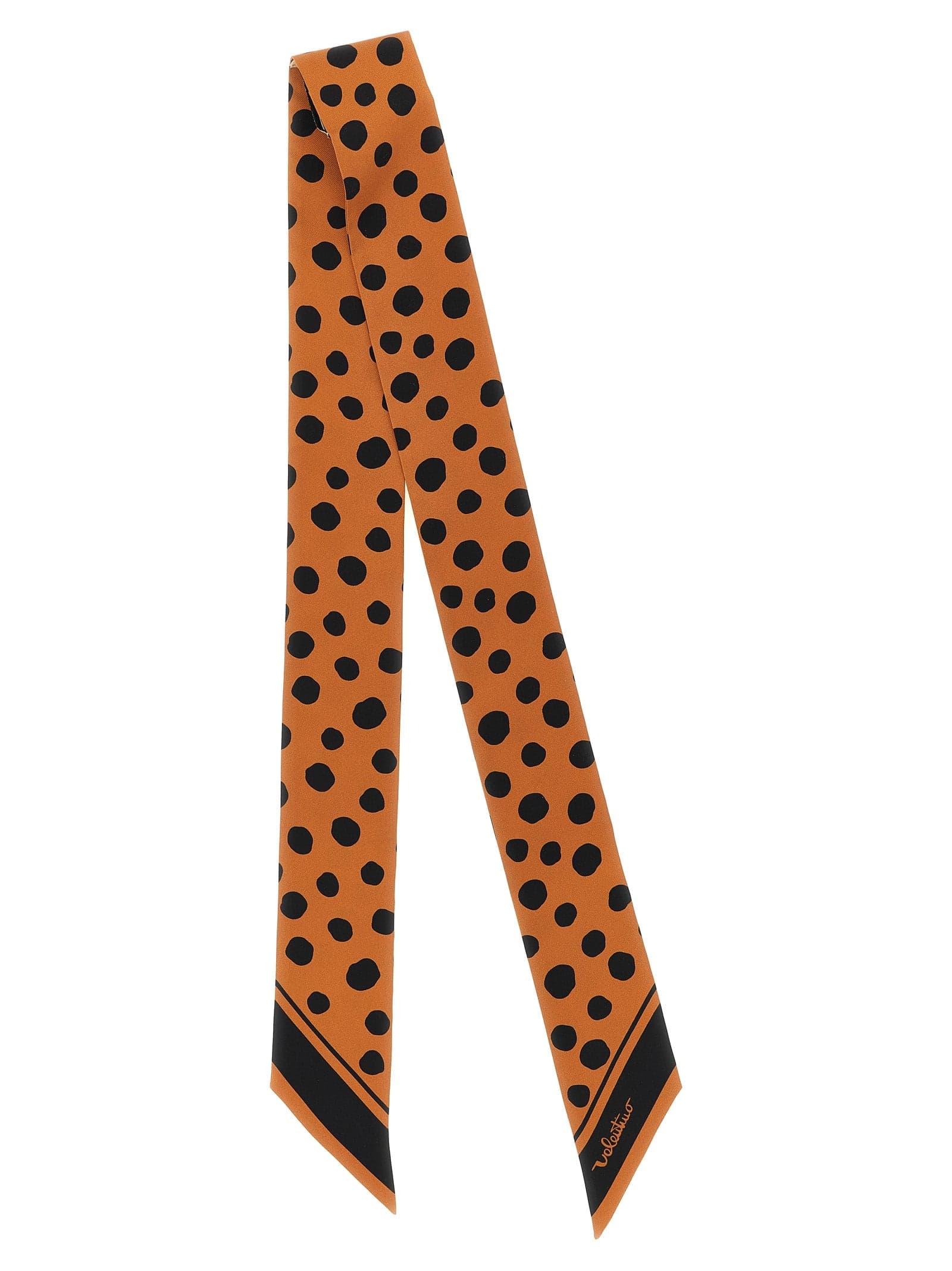 Brown Silk Foulard - 2
