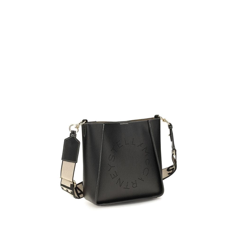 Black Polyethylene Shoulder Bag - 2