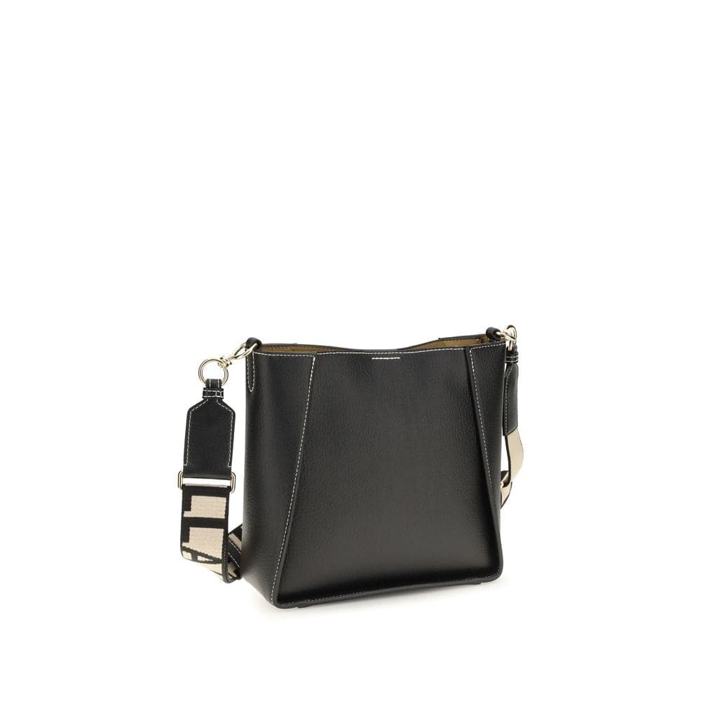 Black Polyethylene Shoulder Bag - 3