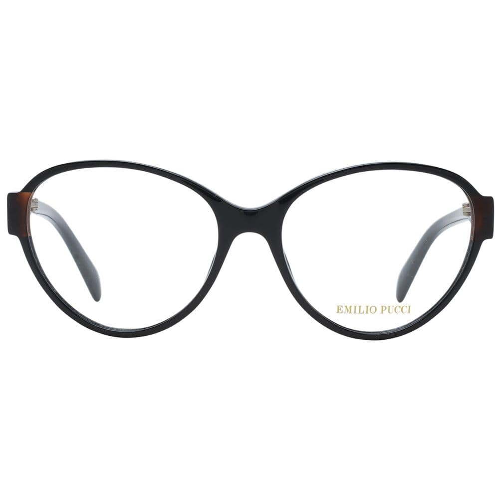 Black Plastic Glasses (Frames) - 2