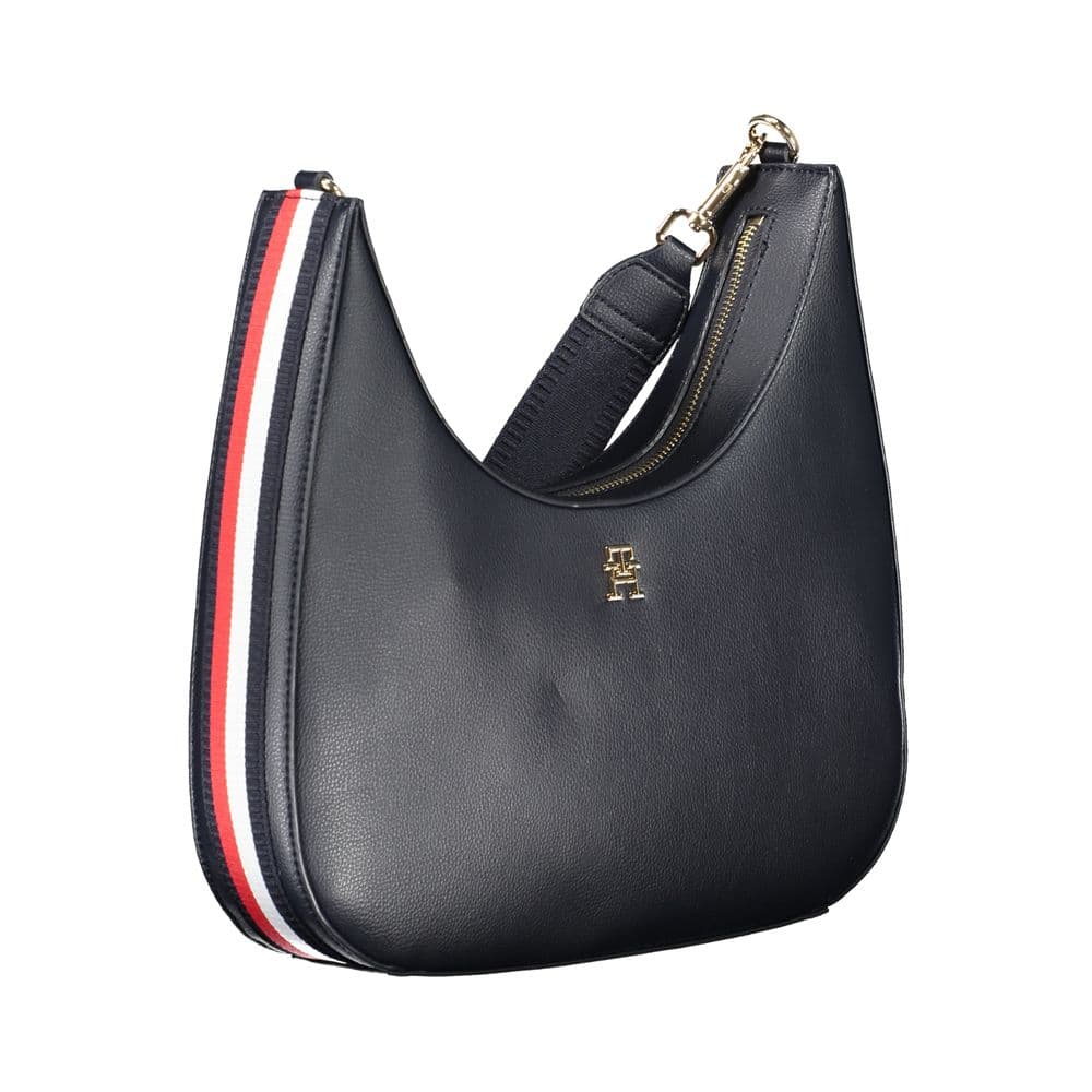 Blue Polyester Women Shoulder Bag - 3