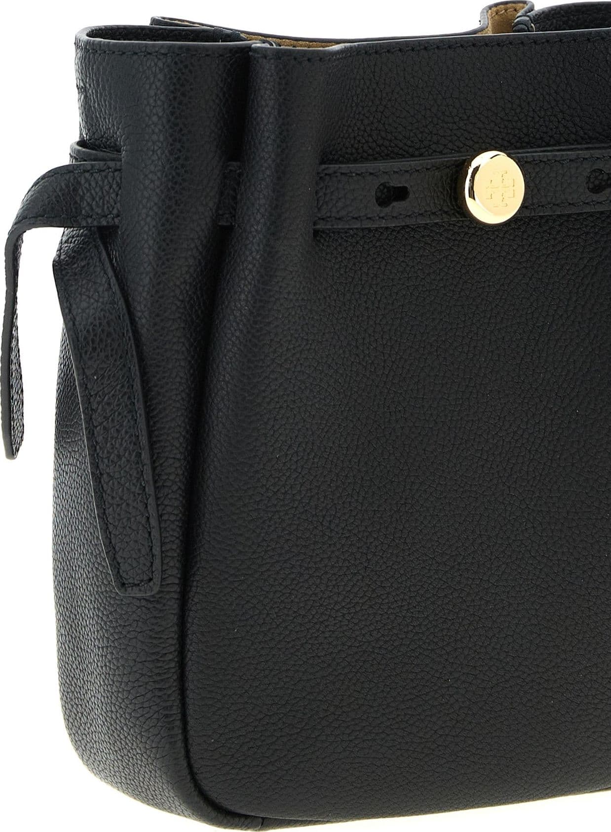 Black Cowhide Crossbody Bag - 3