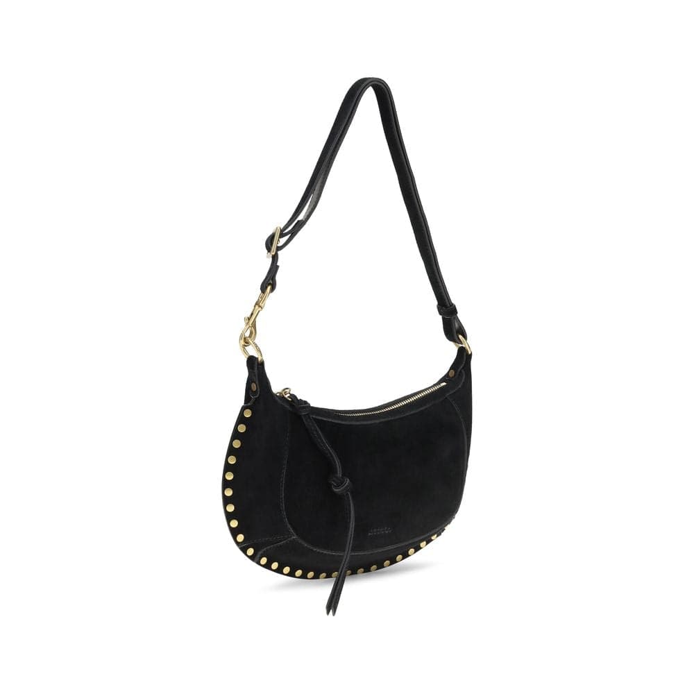 Black Calf Leather Bos Taurus Shoulder Bag - 2