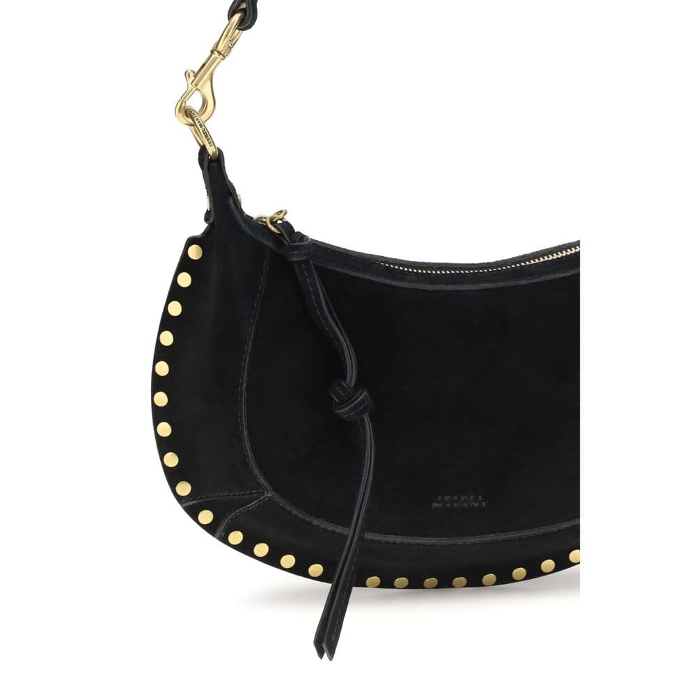 Black Calf Leather Bos Taurus Shoulder Bag - 4