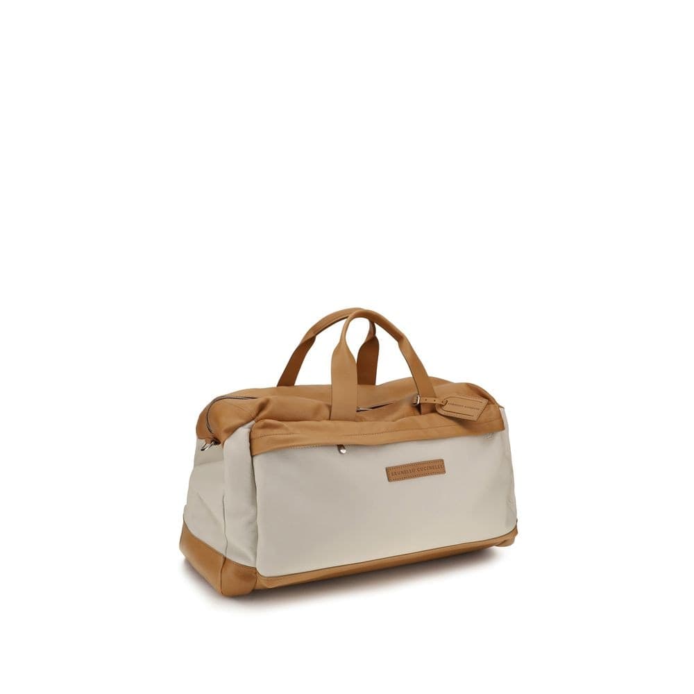Beige Calf Leather Bos Taurus Luggage And Travel - 2