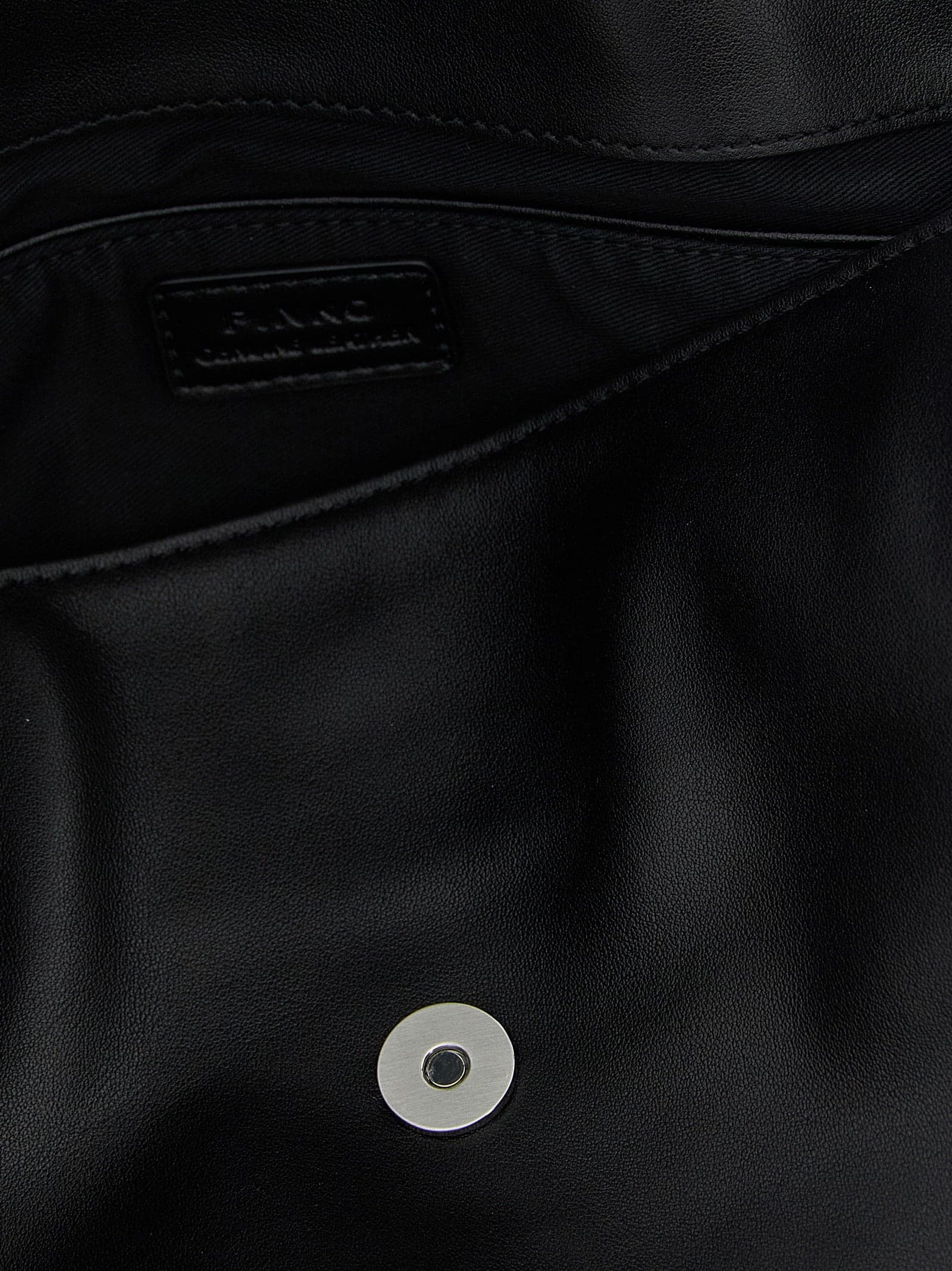 Black Goatskin Shoulder Bag - 4