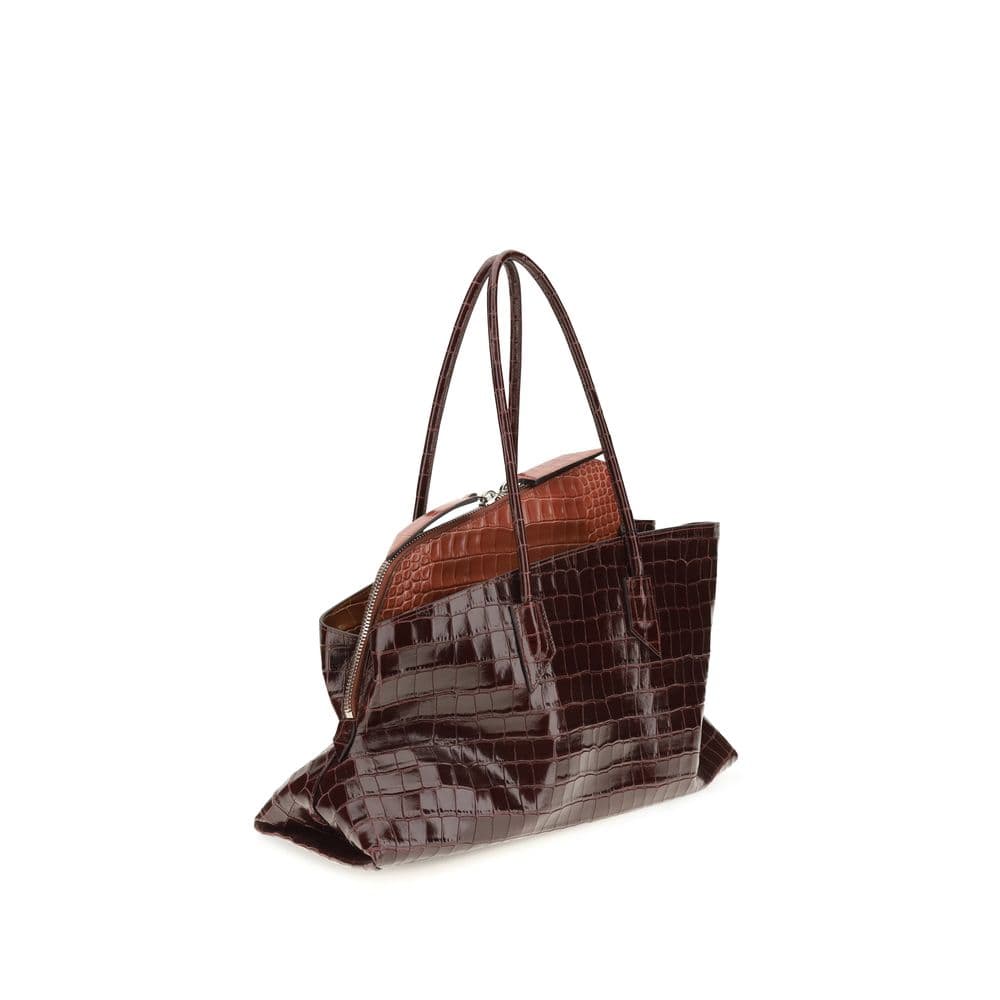 Bordeaux Calf Leather Bos Taurus Shoulder Bag - 3