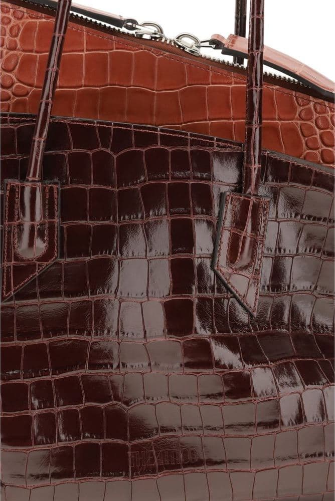 Bordeaux Calf Leather Bos Taurus Shoulder Bag - 4