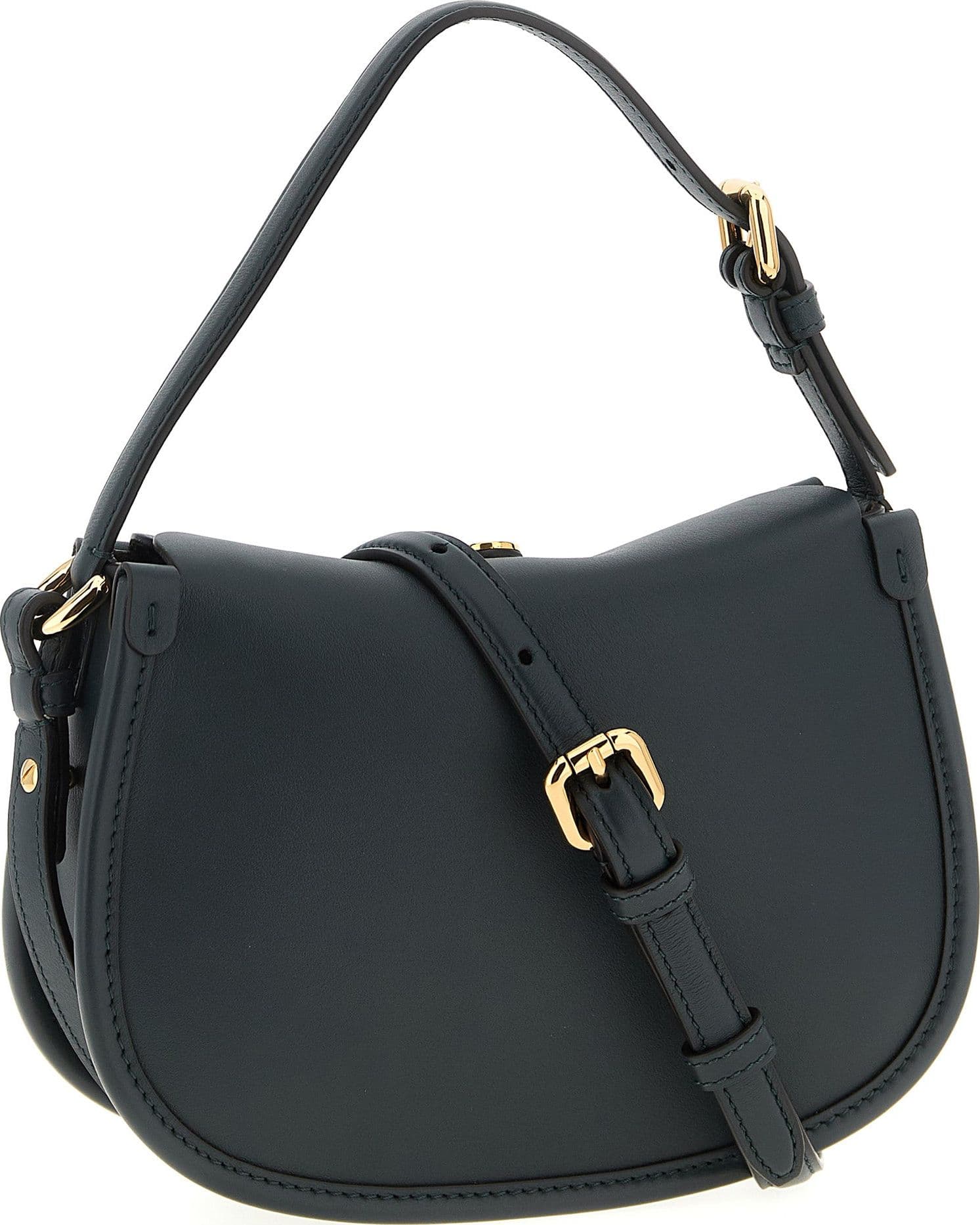 Bicolor Calfskin Crossbody Bag - 2
