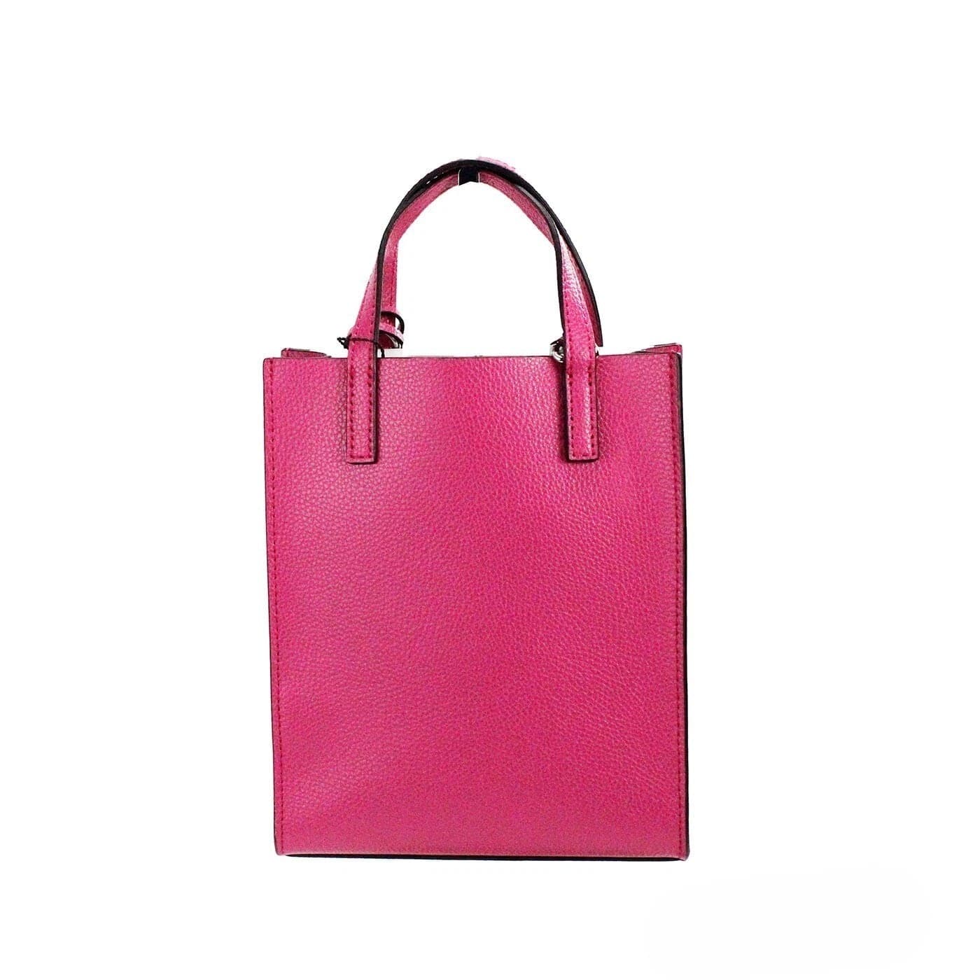 Marc Jacobs Mini Grind Cactus Flower Pebbled Leather Crossbody Tote Bag - 2