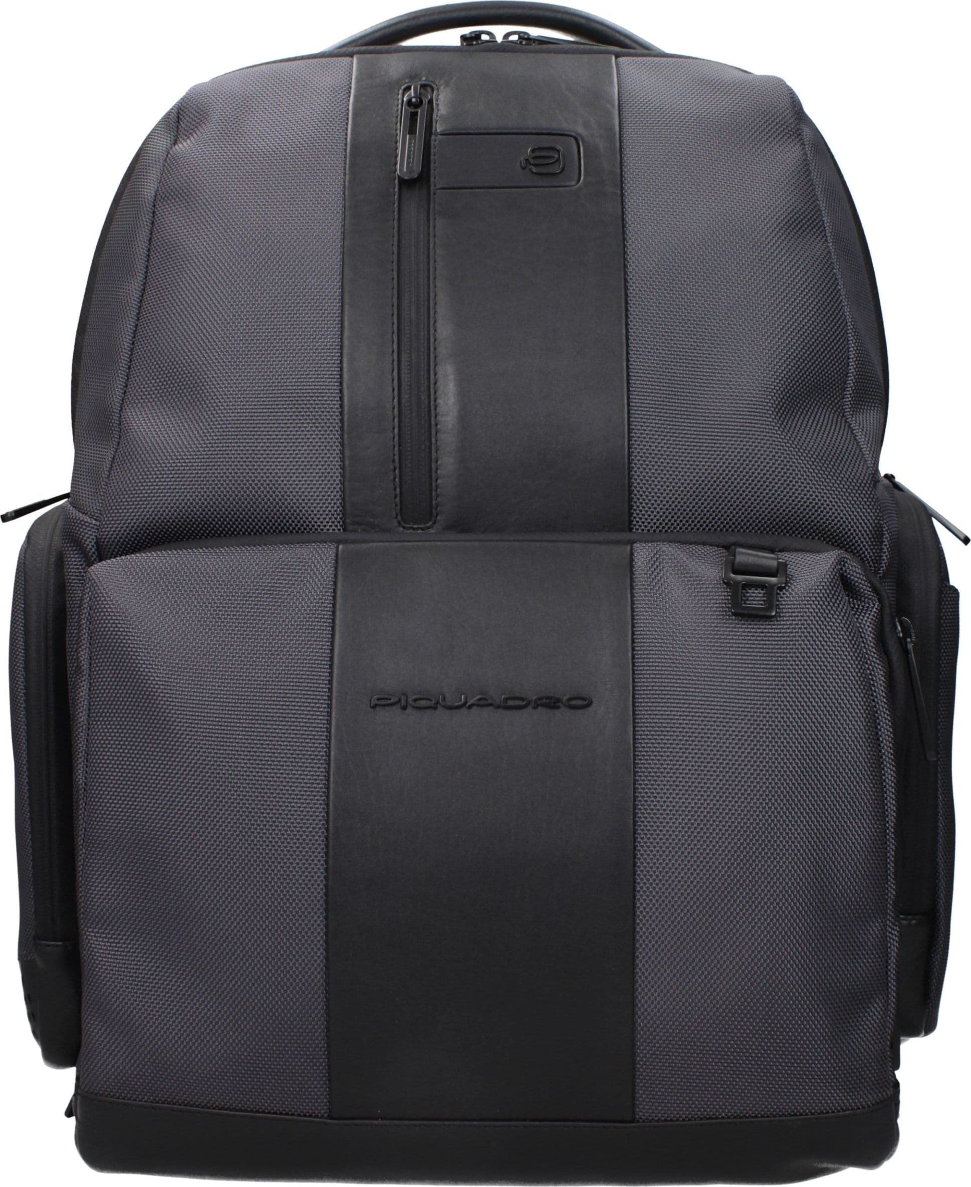 Gray Nylon Backpack