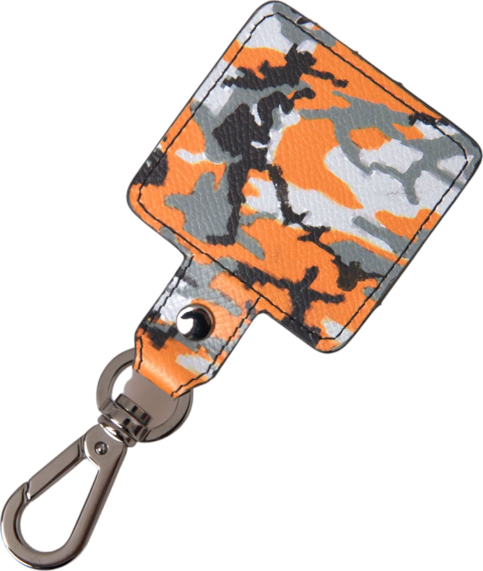 Multicolor Camouflage Print Leather Metal Airpods Case - 2